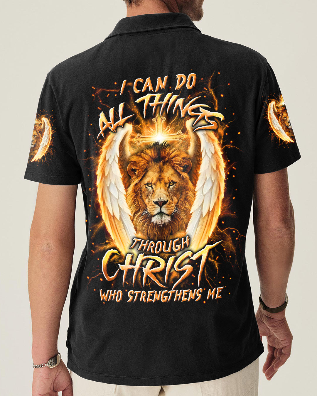I Can Do All Things Men's All Over Print Shirt - Yhln0201262