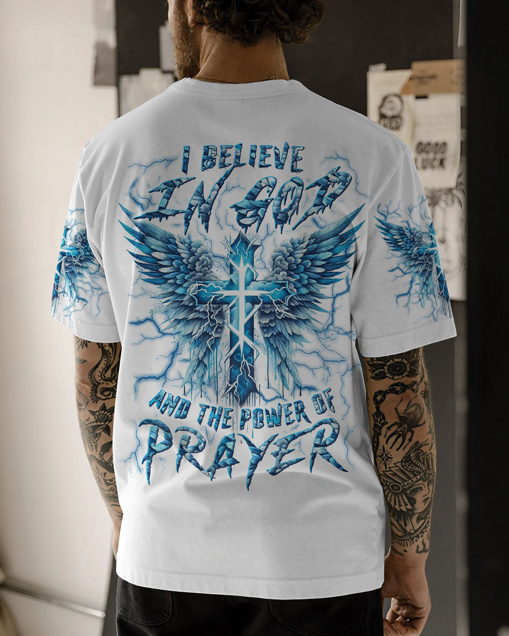 I Believe In God Men's All Over Print Shirt - Yhln0202241