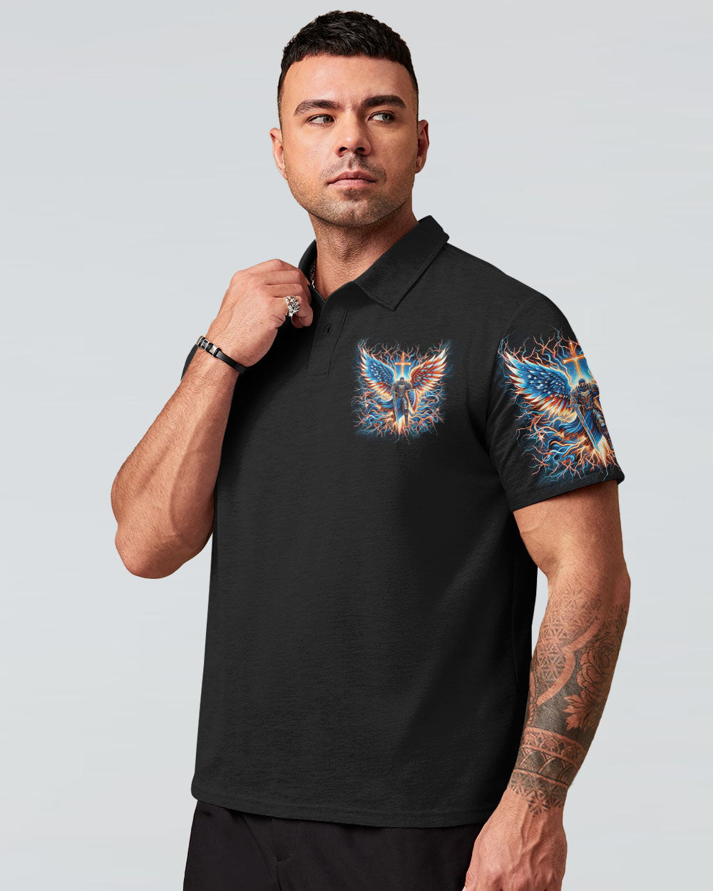 Be Strong And Courageous Men's All Over Print Shirt - Yhln0205242