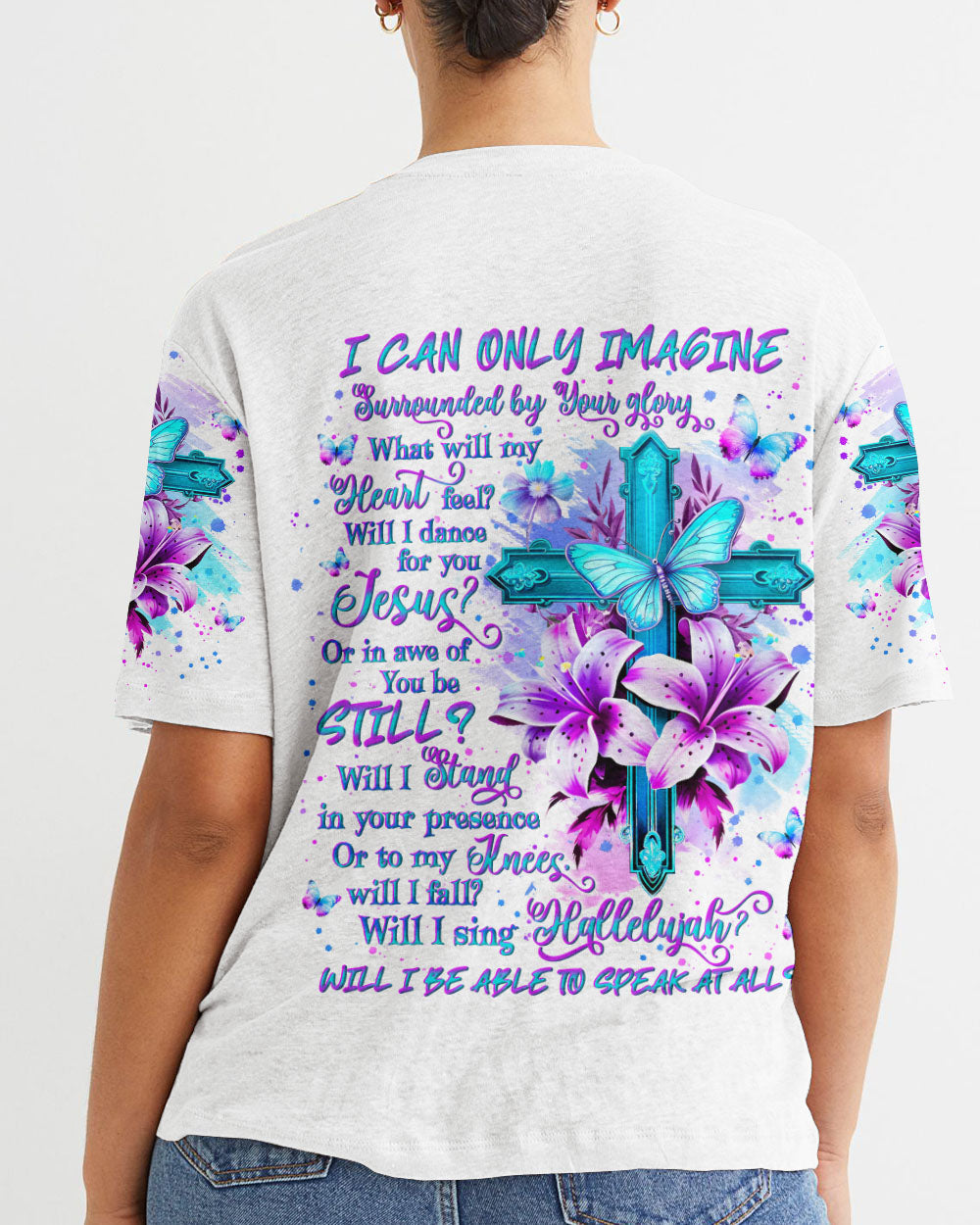 I Can Only Imagine Women's All Over Print Shirt - Yhln0207242