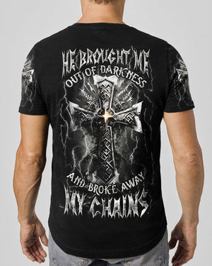 He Brought Me Out Of Darkness Men's All Over Print Shirt - Yhln0304253