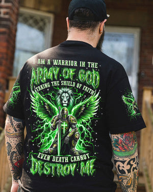I Am A Warrior In The Army Of God Men's All Over Print Shirt - Yhln0312244
