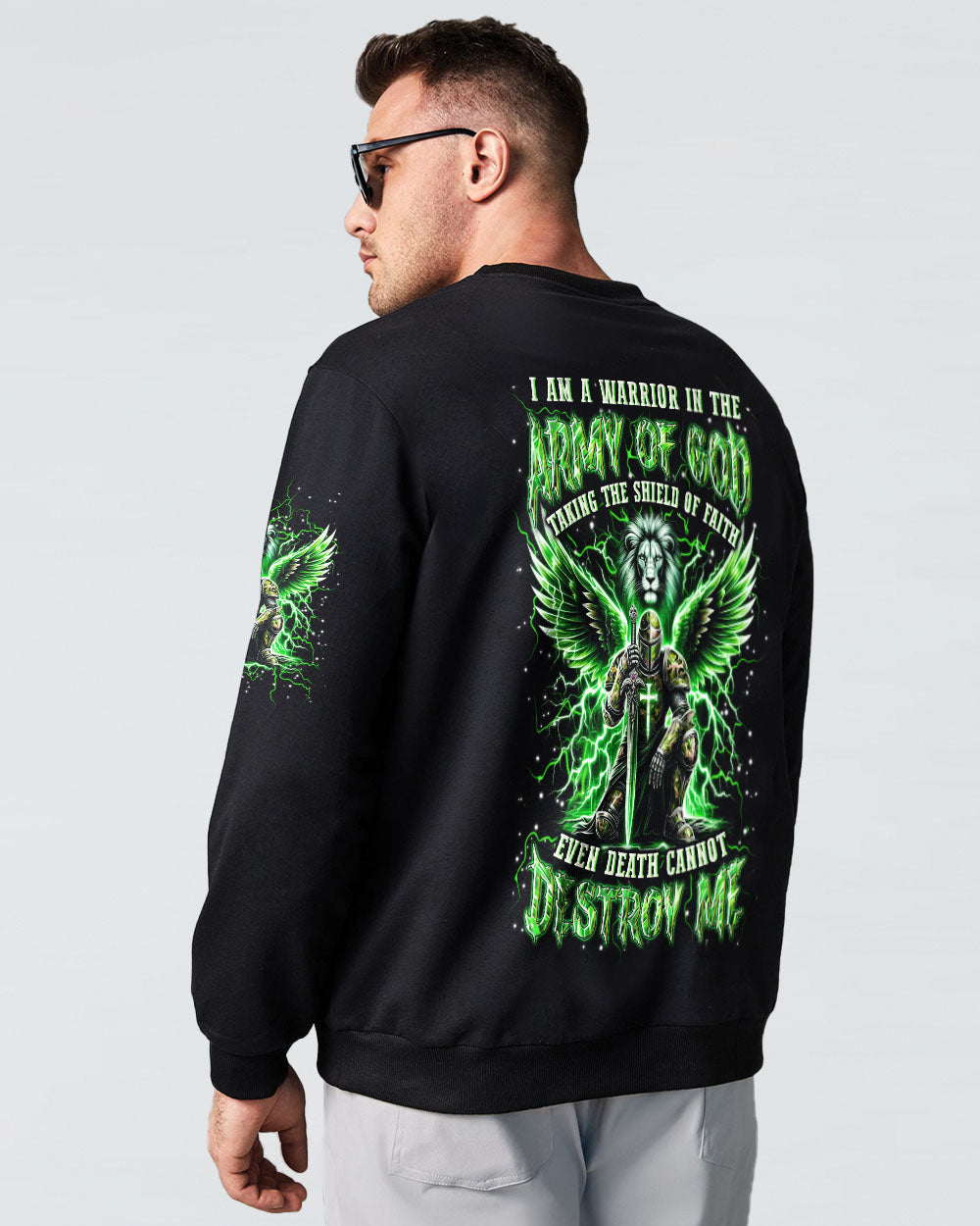 I Am A Warrior In The Army Of God Men's All Over Print Shirt - Yhln0312244