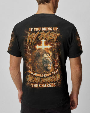 Jesus Dropped The Charges Lion Men's All Over Print Shirt - Yhln1005242