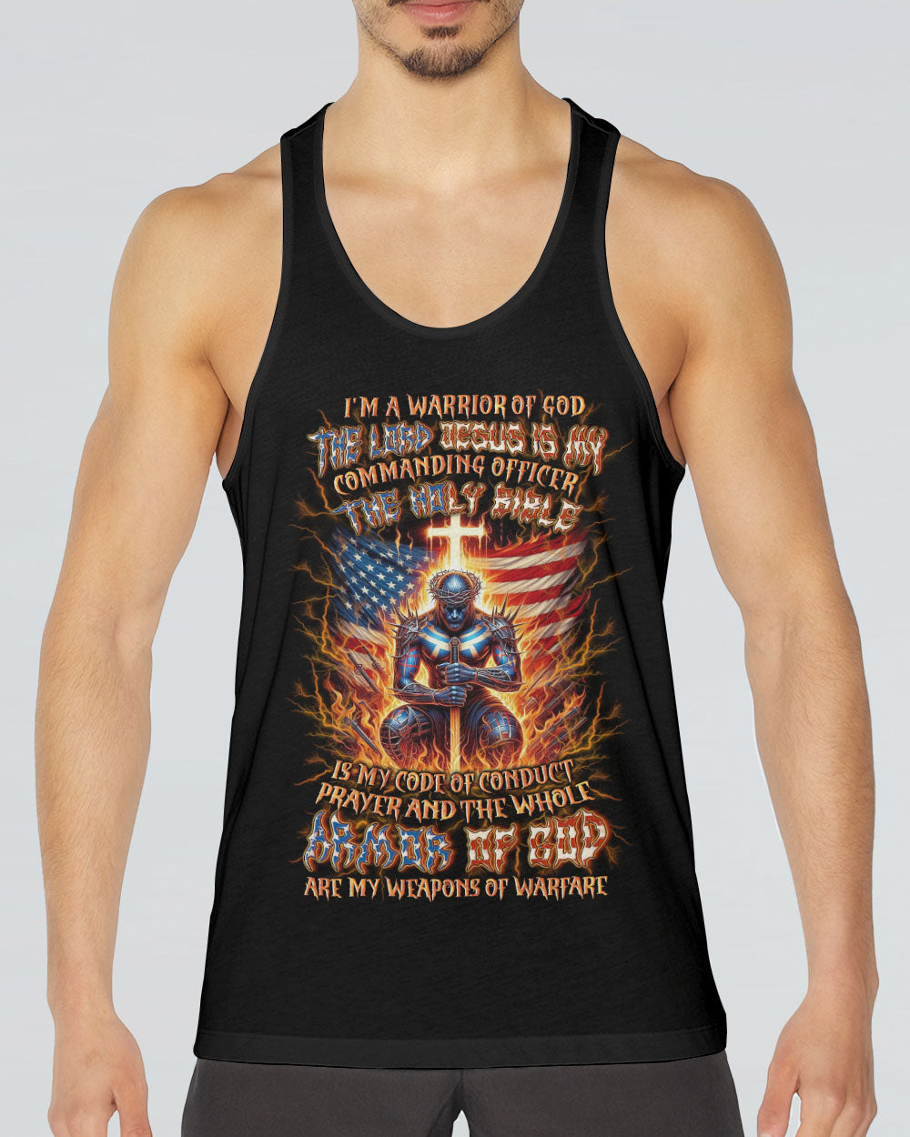 I'm A Warrior Of God Men's All Over Print Shirt - Yhln1006244