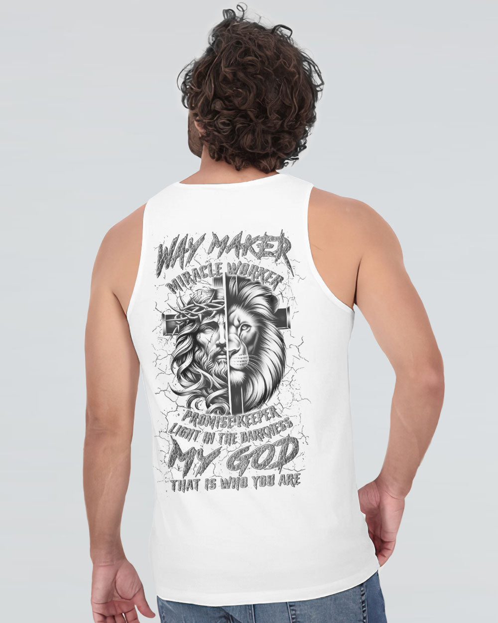 Way Maker Miracle Worker Jeus Cross Lion Men's All Over Print Shirt - Yhln1104244