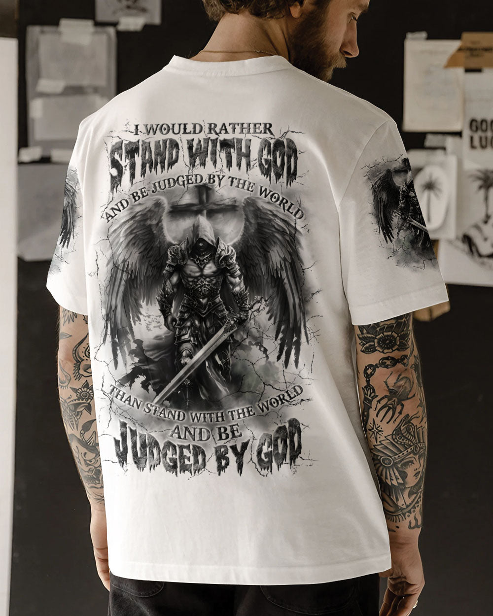 I Would Rather Stand With God Men's All Over Print Shirt - Yhln1109242