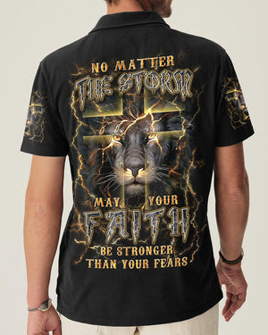 No Matter The Storm Men's All Over Print Shirt - Yhln1209253
