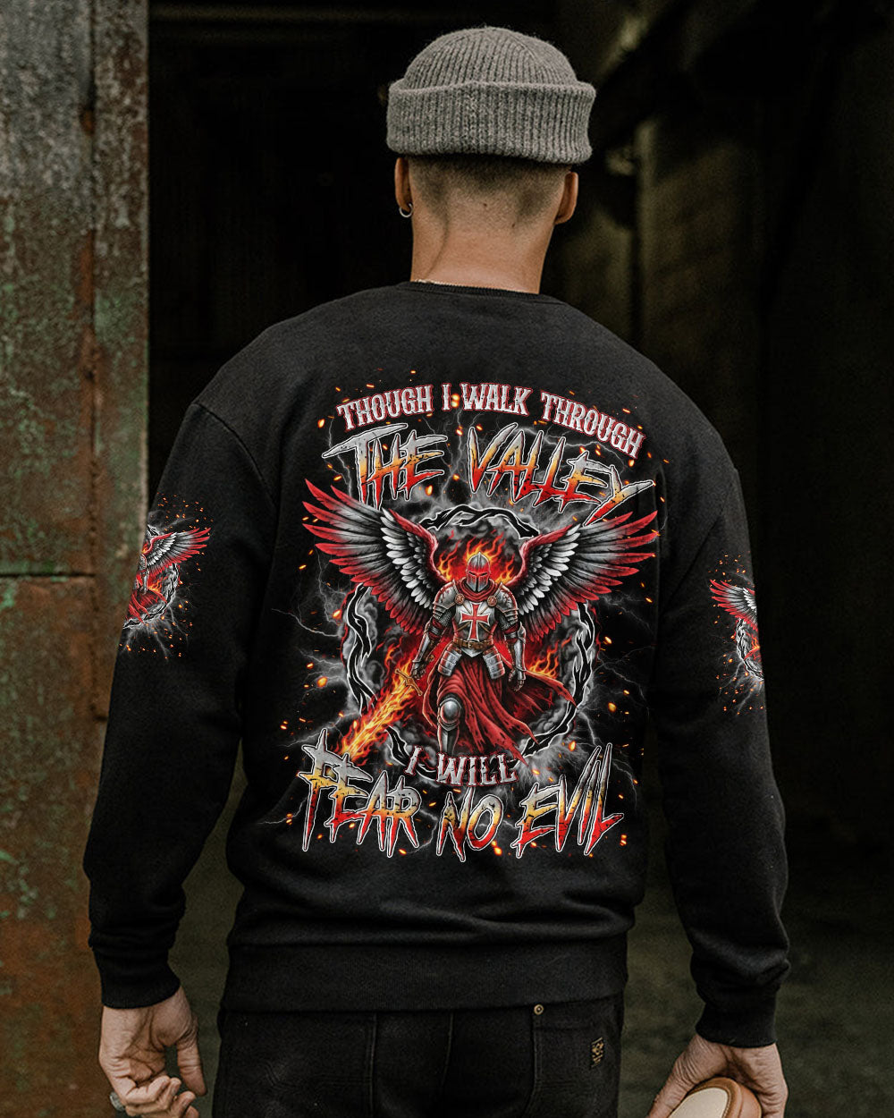 I Will Fear No Evil Warrior Men's All Over Print Shirt - Yhln1211252
