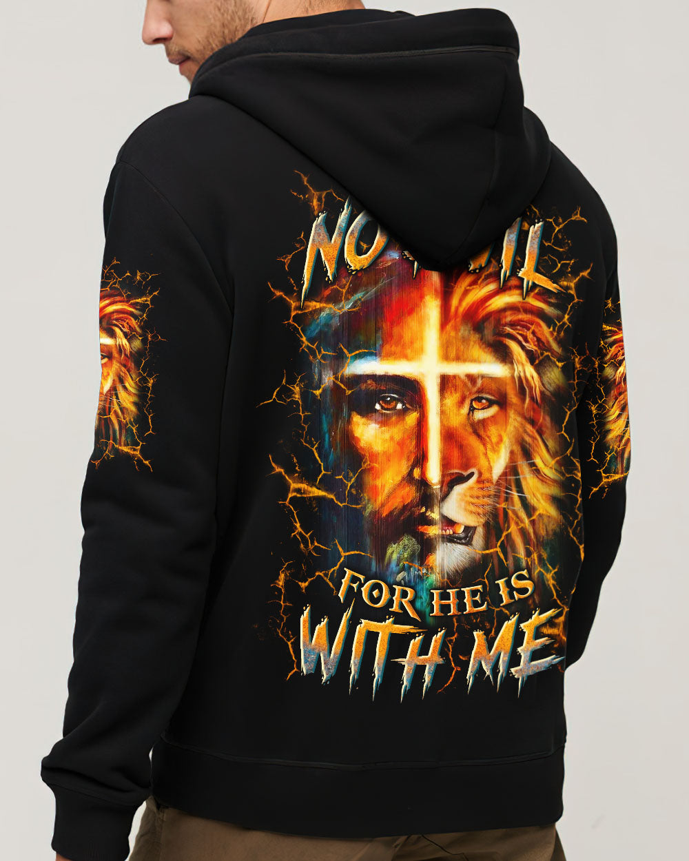 I Fear No Evil For He Is With Me Men's All Over Print Shirt - Yhln1302251