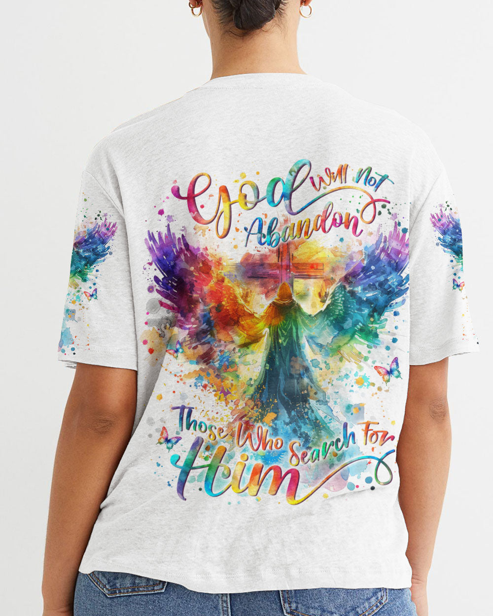 God Will Not Abandon Those Who Search For Him Women's All Over Print Shirt - Yhln1403244