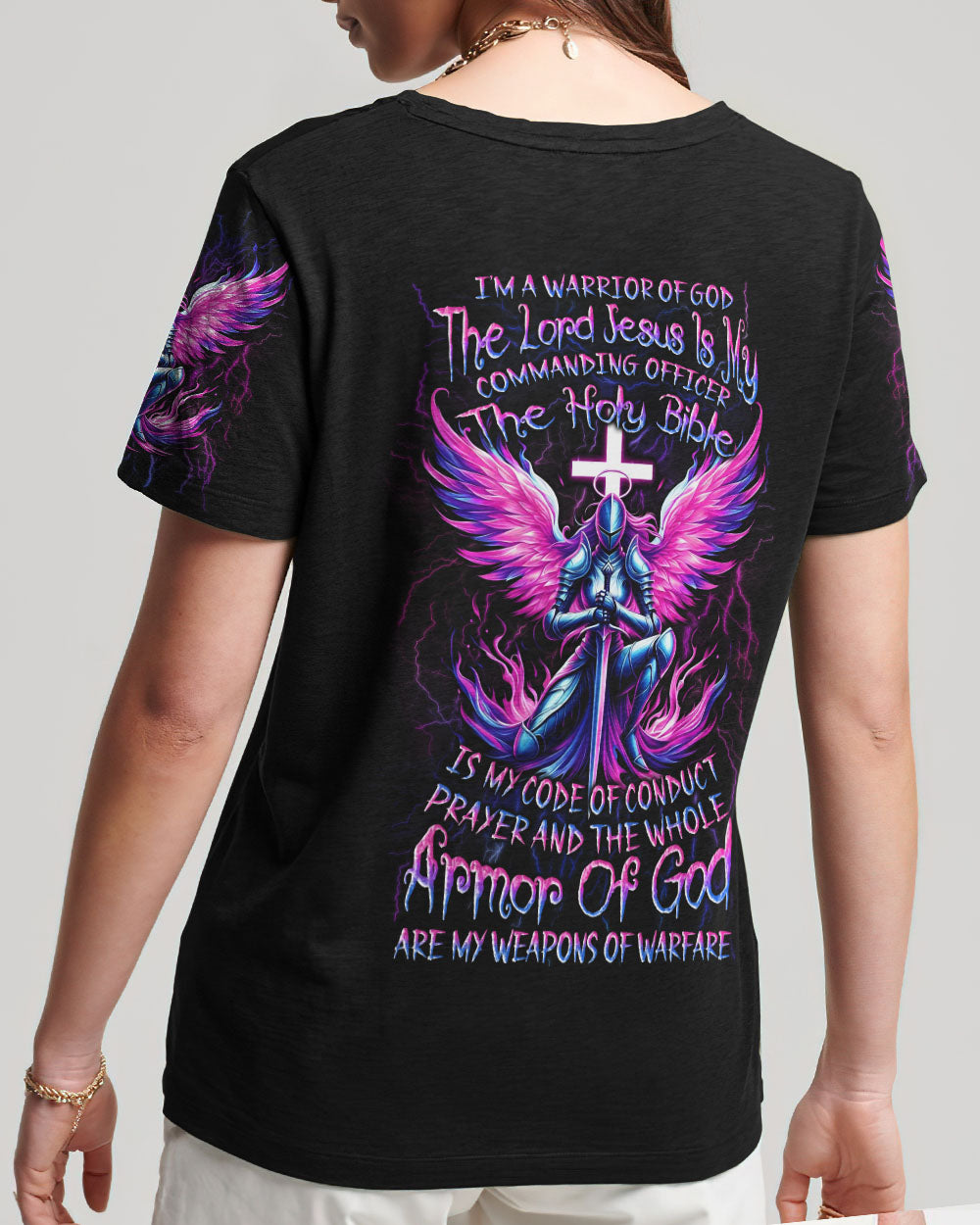 I'm A Warrior Of God Women's All Over Print Shirt - Yhln1306242