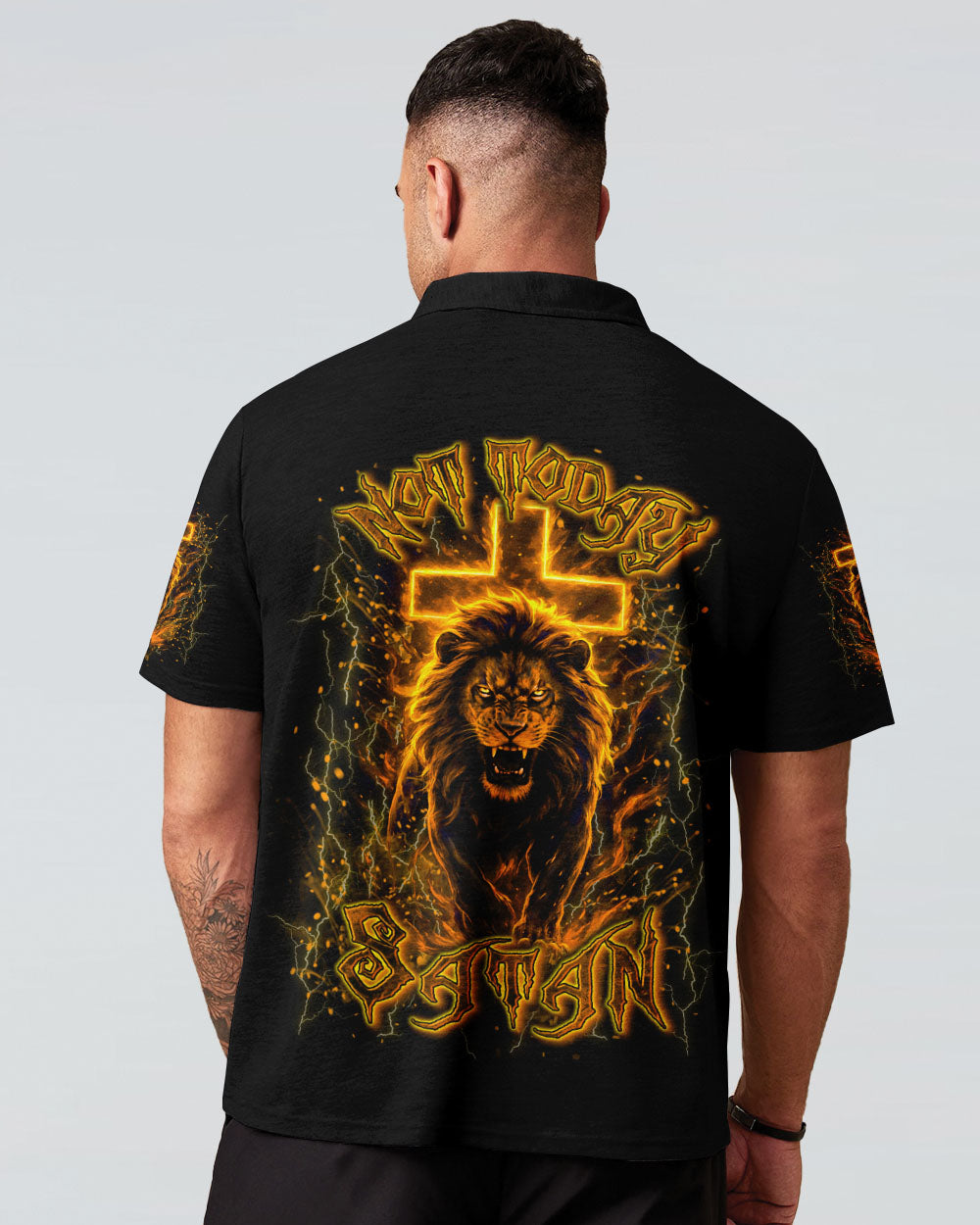 Not Today Satan Men's All Over Print Shirt - Yhln1306253