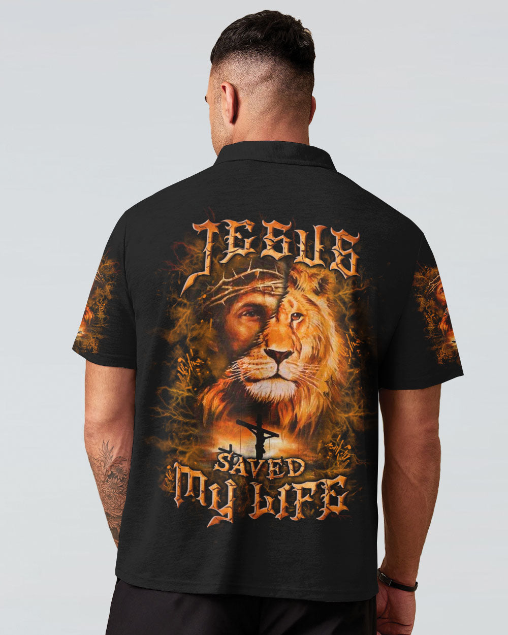 Jesus Saved My Life Men's All Over Print Shirt - Yhln1309242