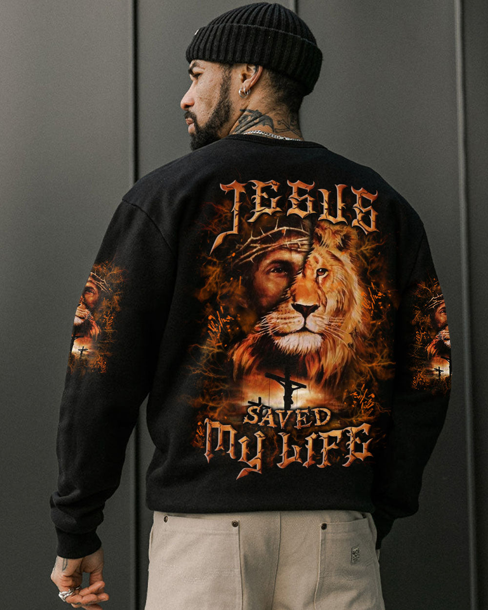 Jesus Saved My Life Men's All Over Print Shirt - Yhln1309242