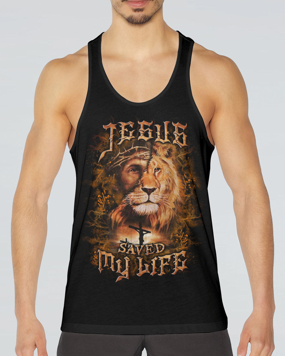 Jesus Saved My Life Men's All Over Print Shirt - Yhln1309242
