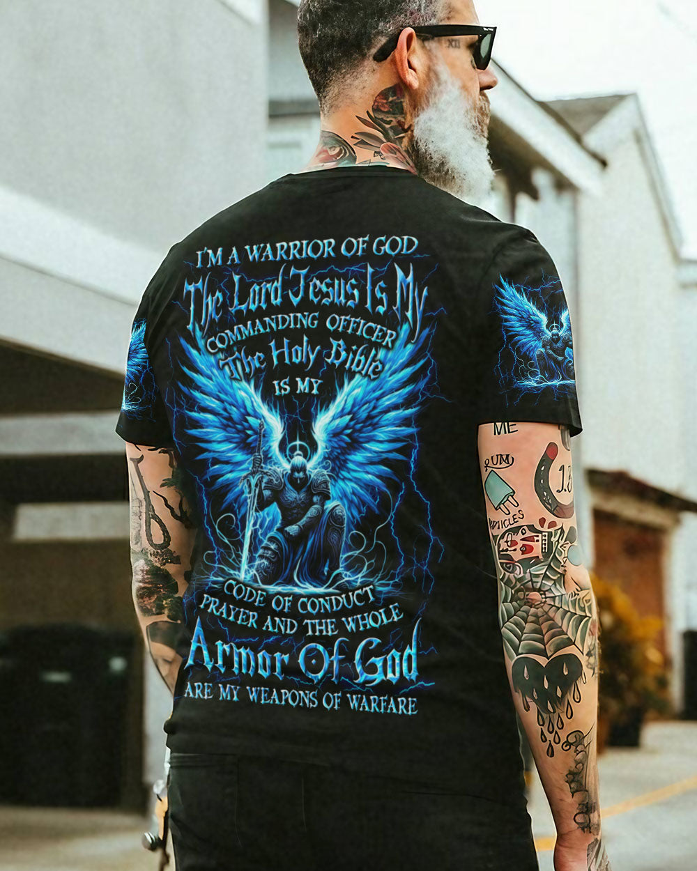 I'm A Warrior Of God Men's All Over Print Shirt - Yhln1408241