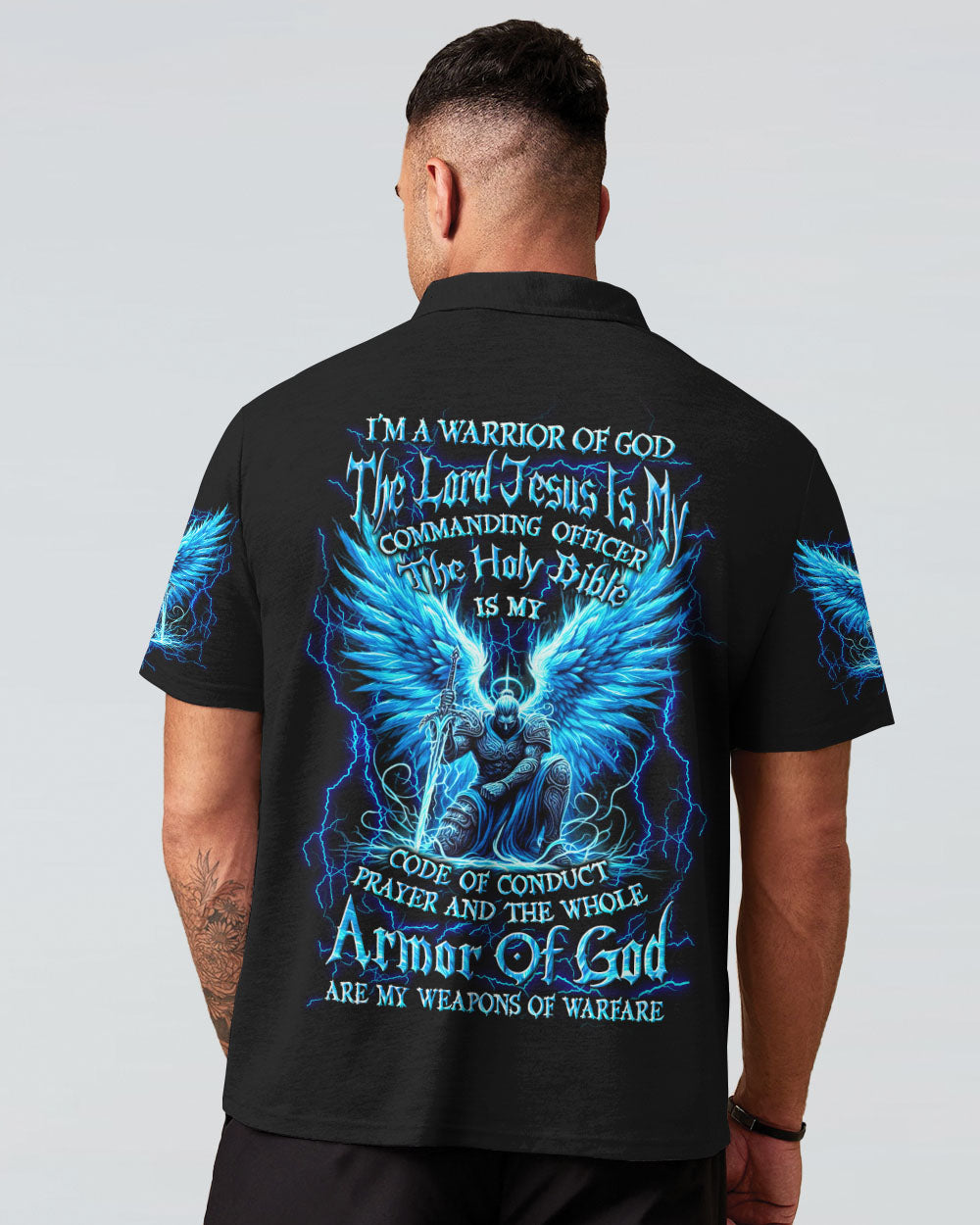 I'm A Warrior Of God Men's All Over Print Shirt - Yhln1408241