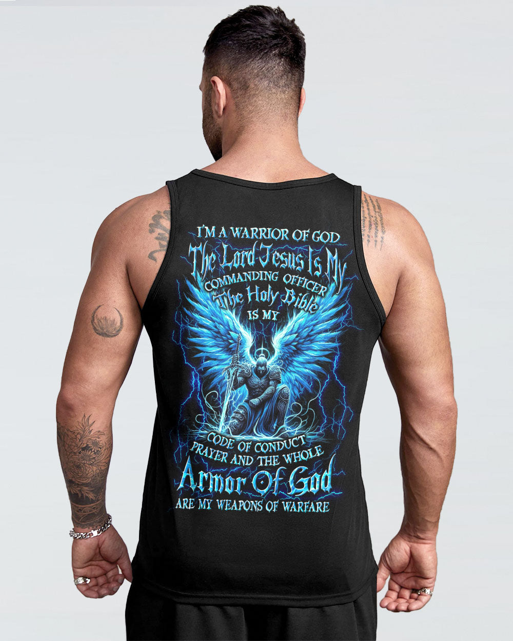 I'm A Warrior Of God Men's All Over Print Shirt - Yhln1408241