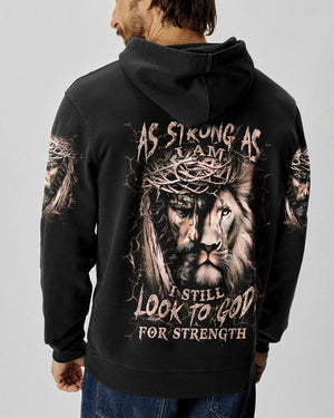 I Still Look To God For Strength Men's All Over Print Shirt - Yhln1501252