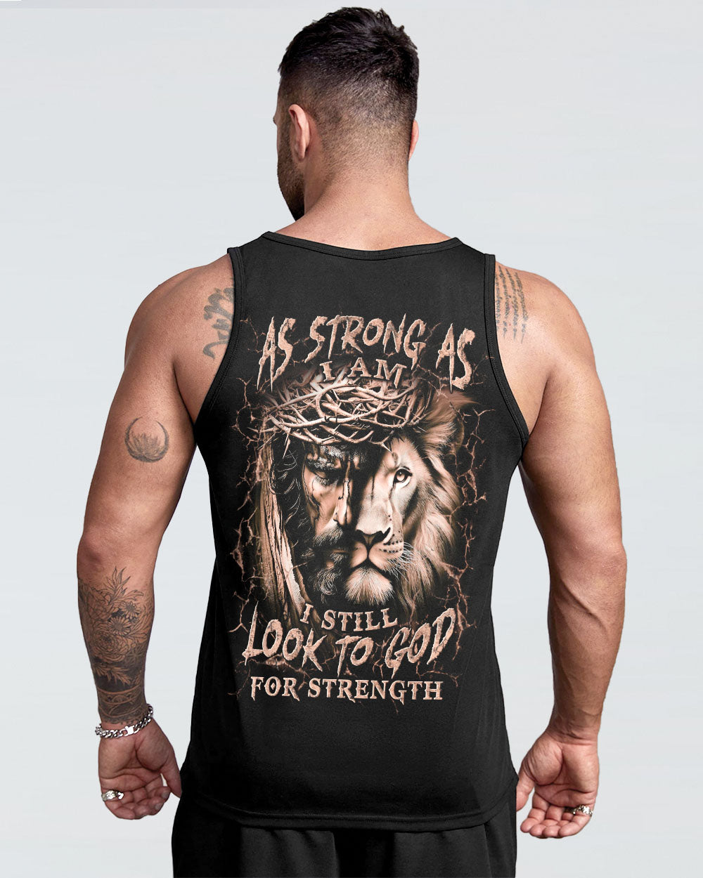 I Still Look To God For Strength Men's All Over Print Shirt - Yhln1501252
