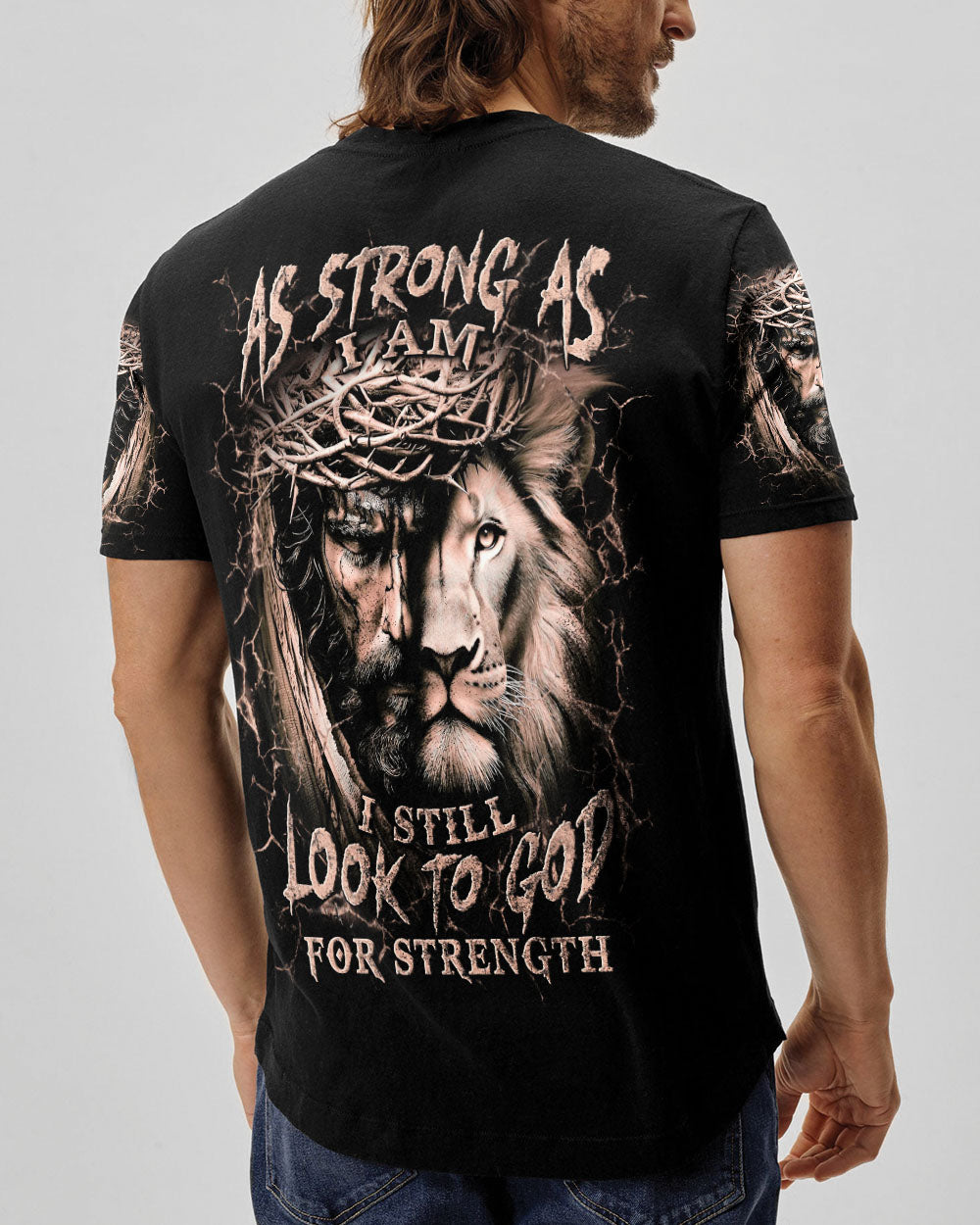 I Still Look To God For Strength Men's All Over Print Shirt - Yhln1501252