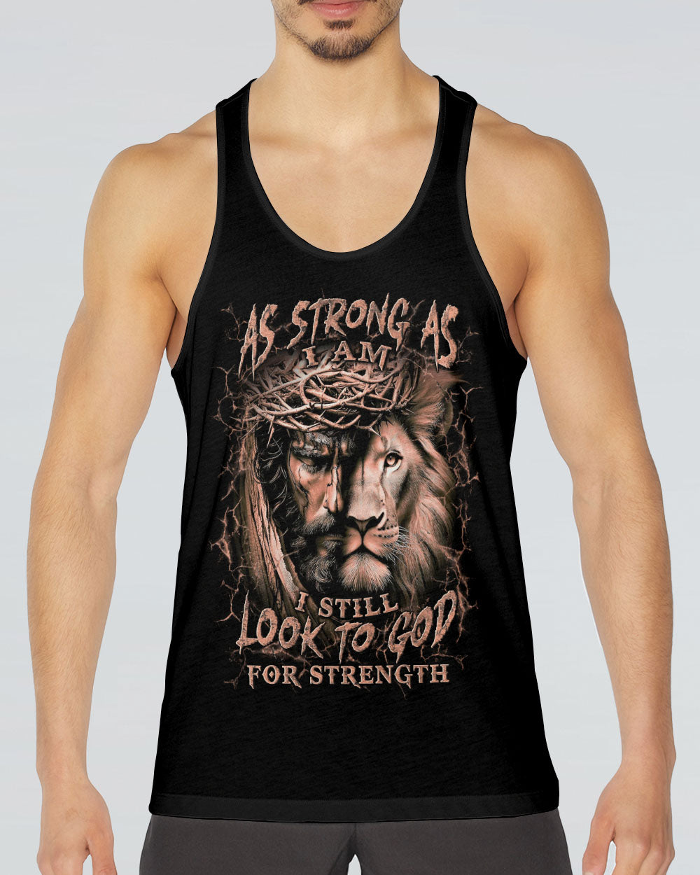 I Still Look To God For Strength Men's All Over Print Shirt - Yhln1501252
