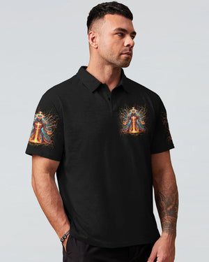 The Devil Caught Me With My Head Down Men's All Over Print Shirt - Yhln1505244