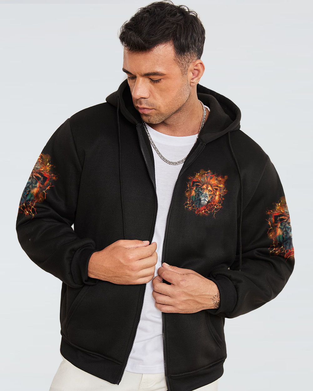 Jesus Dropped The Charges Lion Men's All Over Print Shirt - Yhln1806242