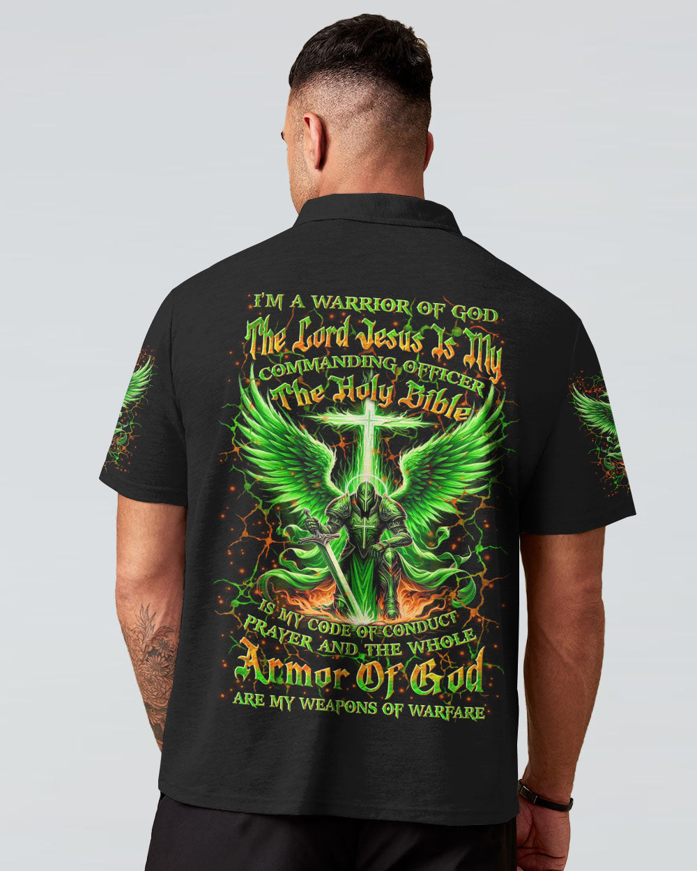 I'm A Warrior Of God Men's All Over Print Shirt - Yhln1806243