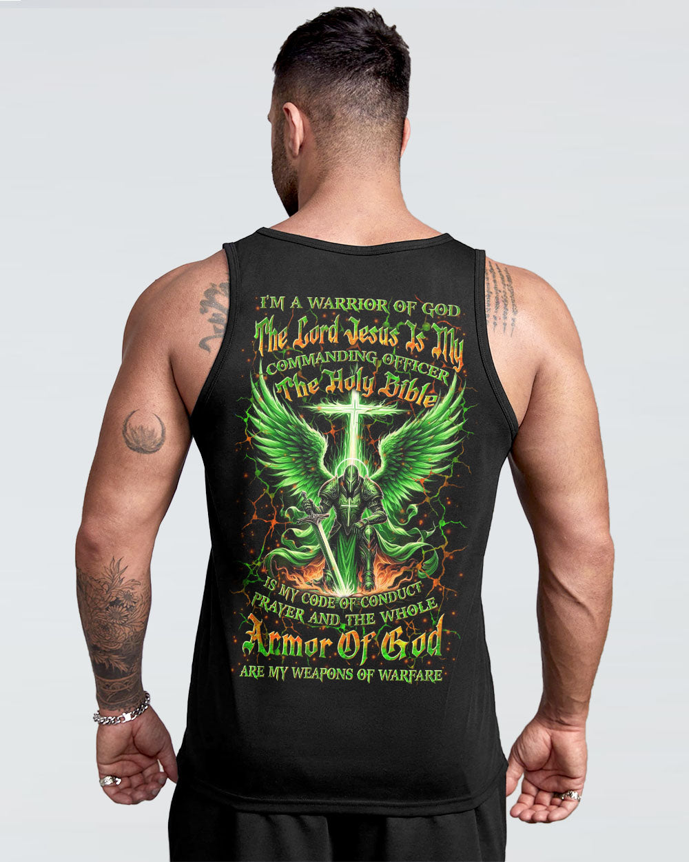 I'm A Warrior Of God Men's All Over Print Shirt - Yhln1806243