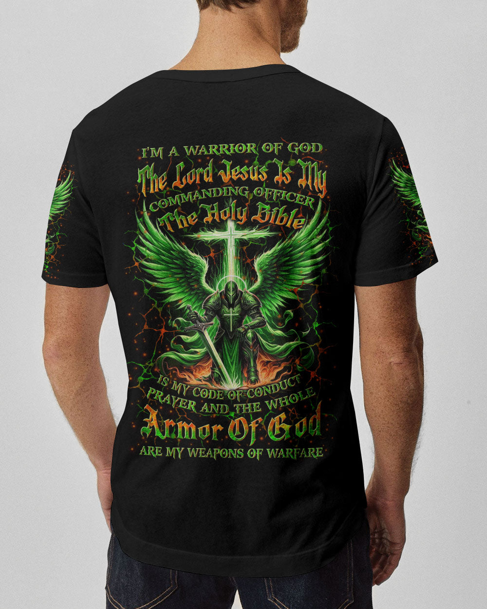 I'm A Warrior Of God Men's All Over Print Shirt - Yhln1806243