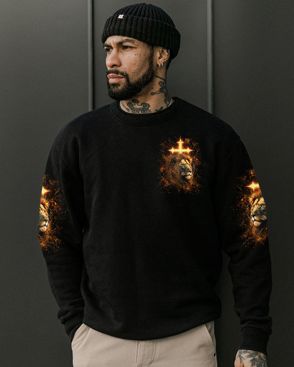 Way Maker Miracle Worker Cross Lion Men's All Over Print Shirt - Yhln1903244