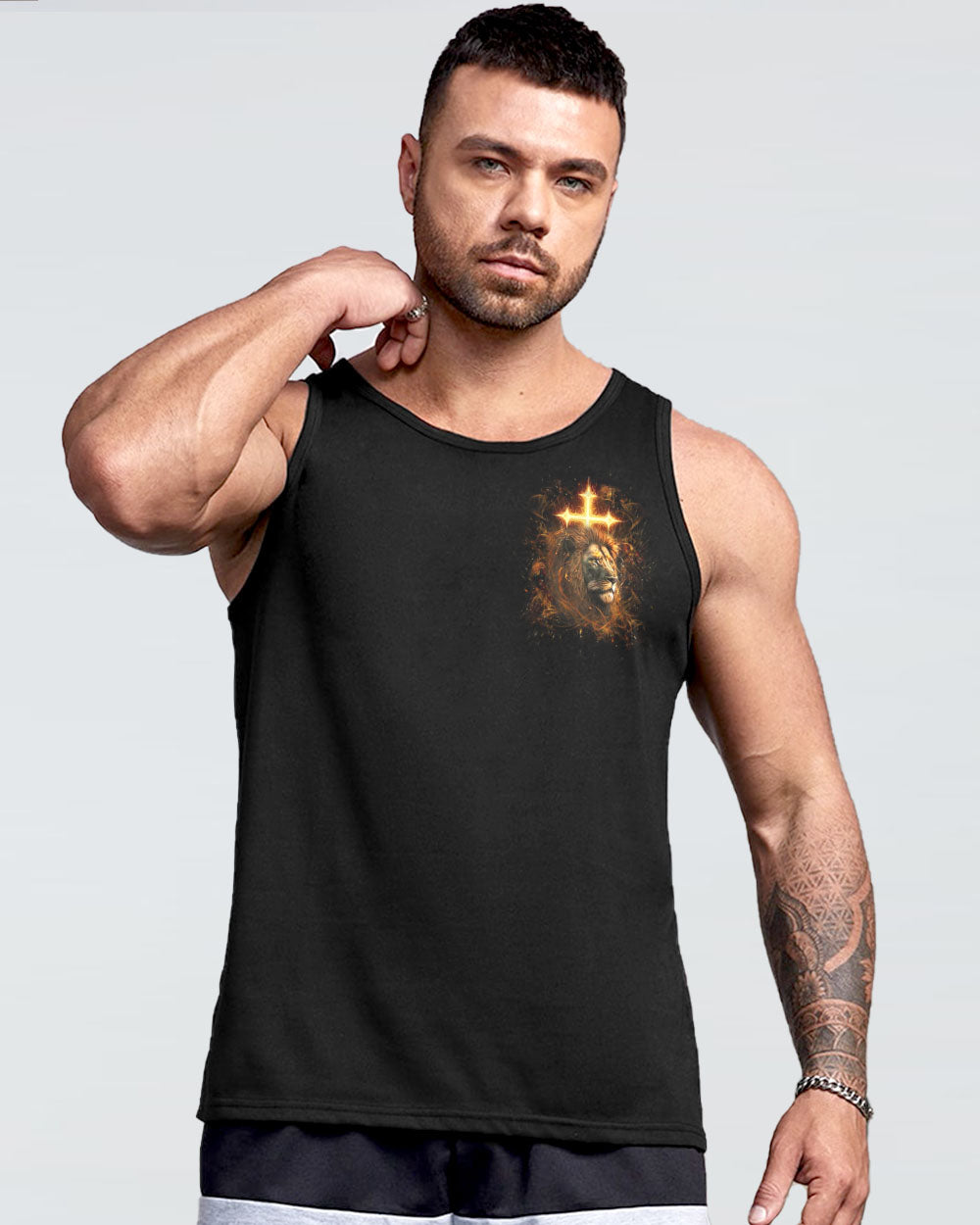 Way Maker Miracle Worker Cross Lion Men's All Over Print Shirt - Yhln1903244