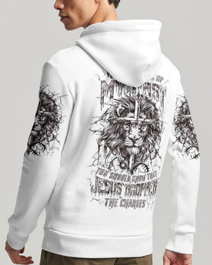 Jesus Dropped The Charges Lion Men's All Over Print Shirt - Yhln1907243