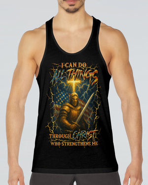 I Can Do All Things Cross Warrior Men's All Over Print Shirt - Yhln2104253