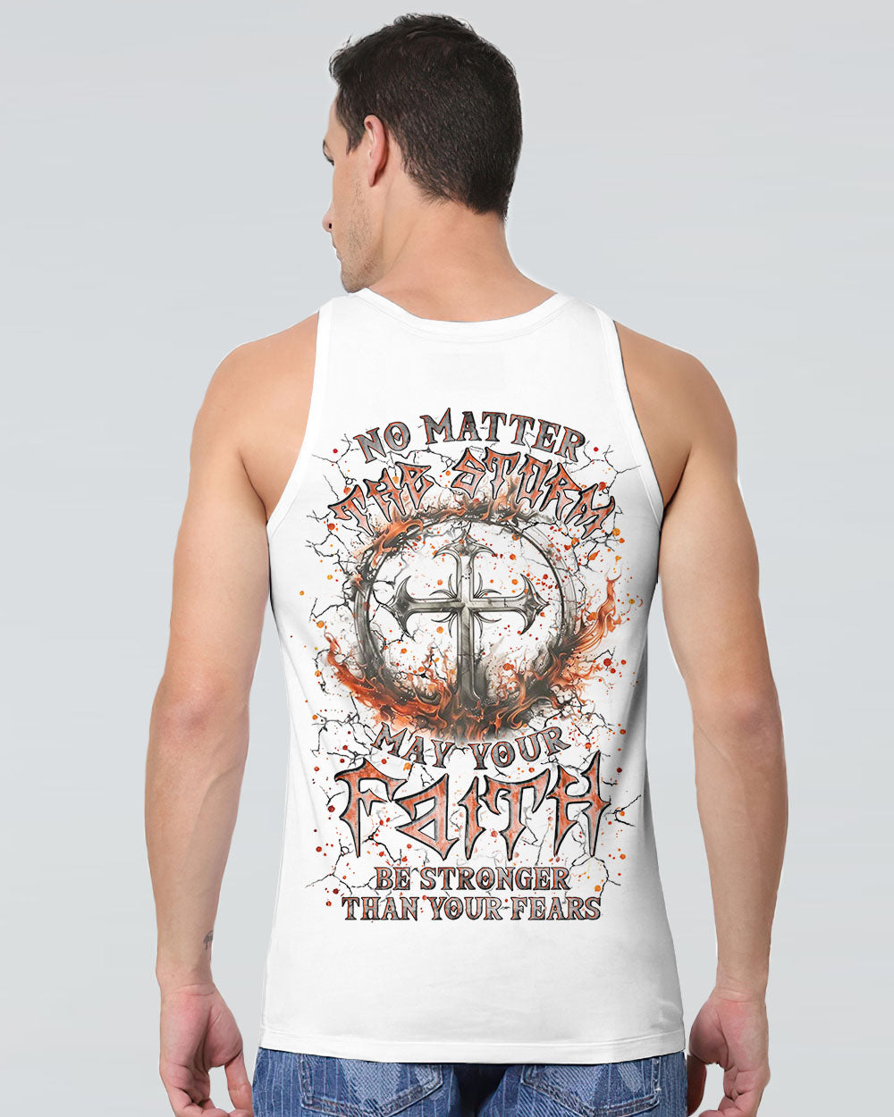 No Matter The Storm Men's All Over Print Shirt - Yhln2207243