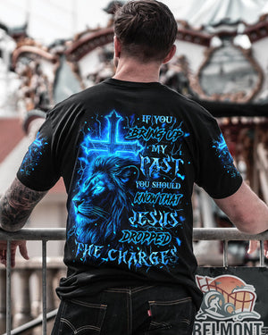 Jesus Dropped The Charges Lion Men's All Over Print Shirt - Yhln2207251