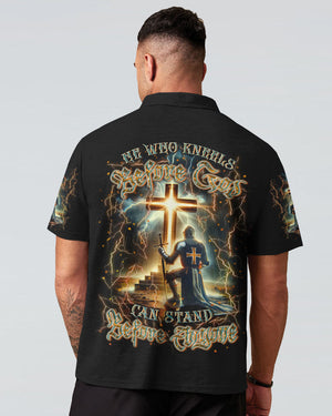 He Who Kneels Before God Warrior Men's All Over Print Shirt - Yhln2208243