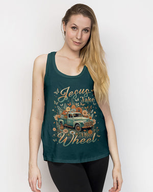 Jesus Take The Wheel Flowers Women's All Over Print Shirt - Yhln2211231