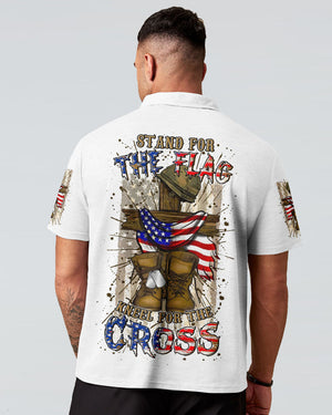 Stand For The Flag Kneel For The Cross Men's All Over Print Shirt - Yhln2305251