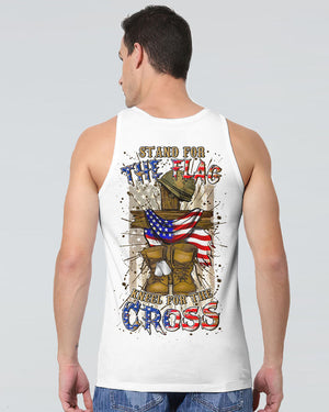 Stand For The Flag Kneel For The Cross Men's All Over Print Shirt - Yhln2305251