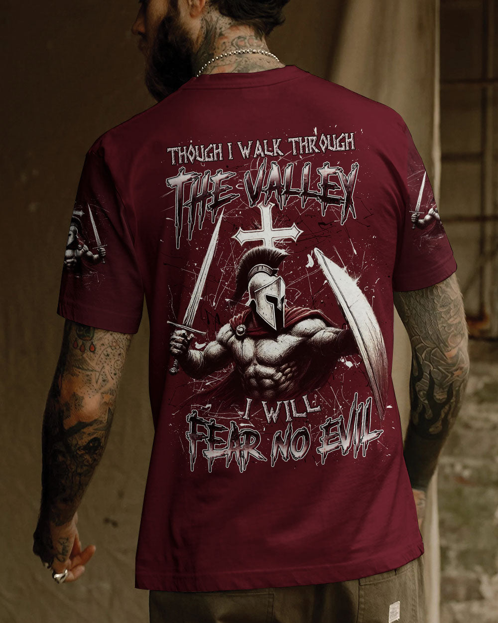 I Will Fear No Evil Men's All Over Print Shirt - Yhln2309253