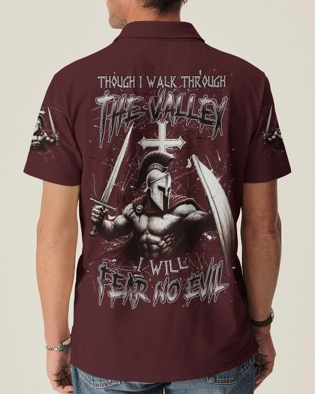 I Will Fear No Evil Men's All Over Print Shirt - Yhln2309253