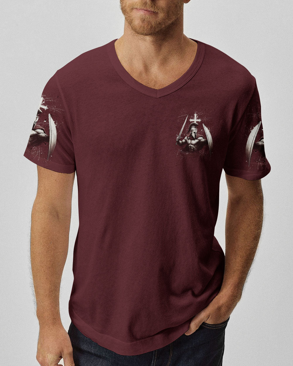 I Will Fear No Evil Men's All Over Print Shirt - Yhln2309253