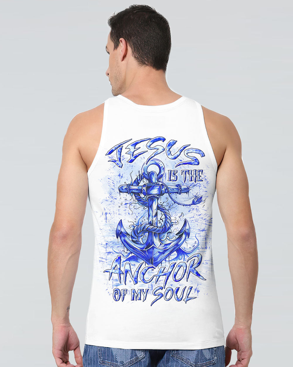 Jesus Is The Anchor Of My Soul Men's All Over Print Shirt - Yhln2407243