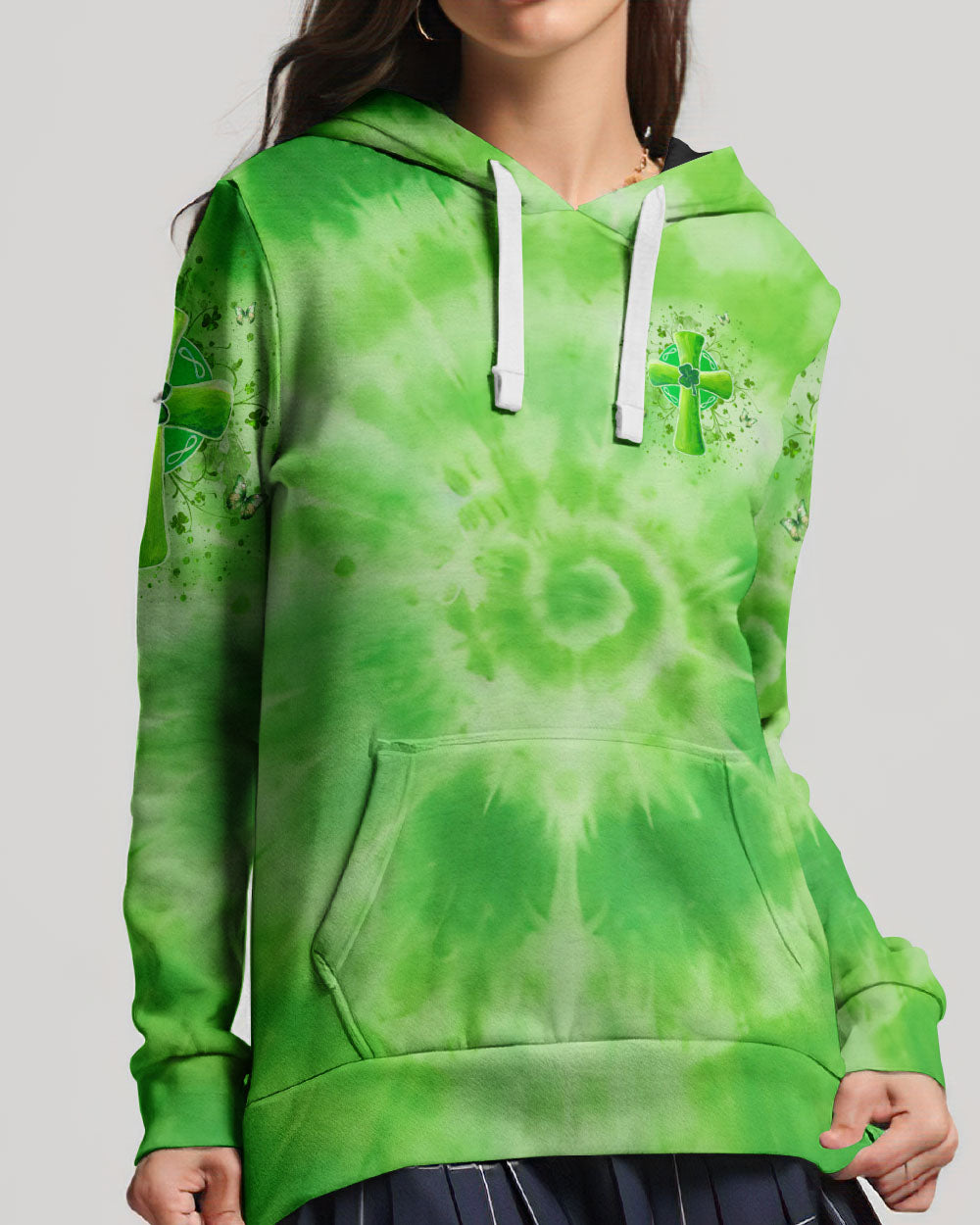 I Believe In God St Patrick's Day Women's All Over Print Shirt - Yhln2501243