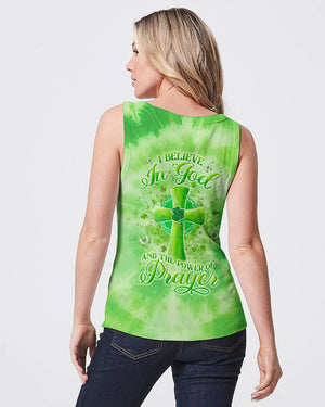I Believe In God St Patrick's Day Women's All Over Print Shirt - Yhln2501243