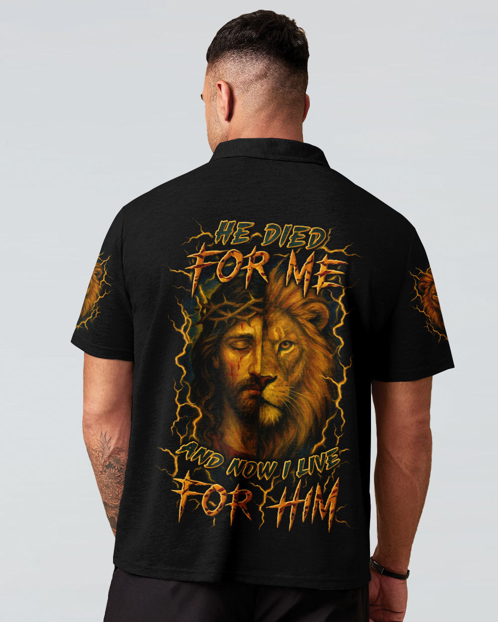 He Died For Me Men's All Over Print Shirt - Yhln2504252