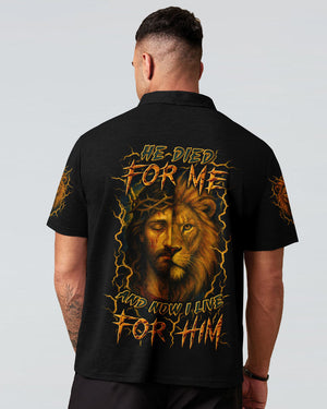 He Died For Me Men's All Over Print Shirt - Yhln2504252